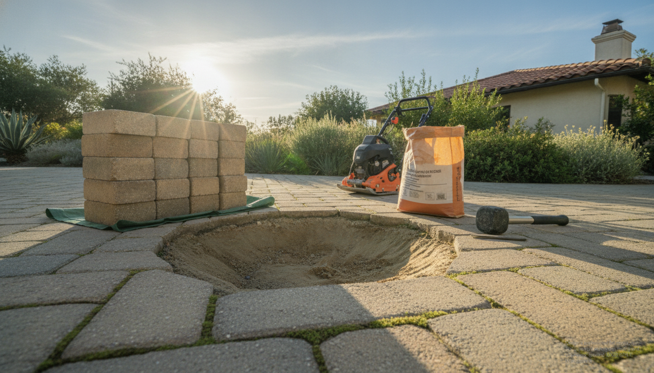 Paver Repair and Restoration